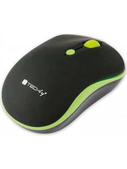 Techly IM 1600-WT Ασύρματο Ποντίκι Black