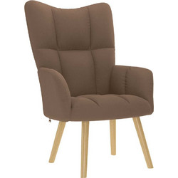vidaXL Πολυθρόνα Relax Καφέ 4016771