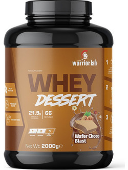 Warriorlab Whey Dessert Wafer Choco Blast Πρωτεΐνη Ορού Γάλακτος 2kg