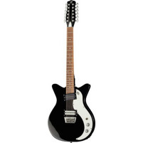 Danelectro 59X12 Ηλεκτρική Κιθάρα 4/4 Double Cut με Μαγνήτες HH & Ταστιέρα Pau Ferro 12 Χορδές Black