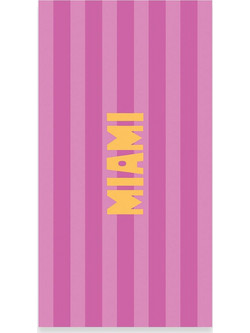 Nef-Nef Miami Πετσέτα Θαλάσσης Μωβ 80x160cm 039991