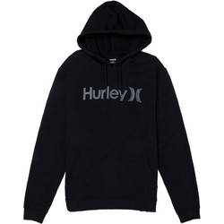 Hurley Ανδρικό Αθλητικό Φούτερ με Κουκούλα Μαύρο MFLAU25OAO