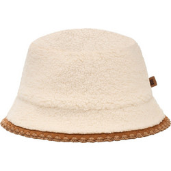 UGG Γυναικείο Καπέλο Bucket Γούνινο Εκρού S 100914-NMB
