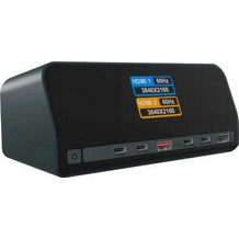 Icy Box IB-DK2300-CH USB-C Docking Station με HDMI PD Ethernet και Σύνδεση 2 Οθονών