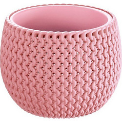 Prosperplast Splofy Bowl Γλάστρα Στρογγυλή Πλαστική Σομόν 14.4x11cm DKSP150-488U