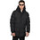 Berto Lucci Ανδρικό Μπουφάν Χειμωνιάτικο Puffer Μαύρο 09242-814-5008