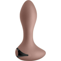 NS Novelties Tango Autumn Πρωκτική Σφήνα με Δόνηση 11.5cm Καφέ