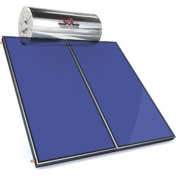 SOL-Violaris Ηλιακός Θερμοσίφωνας 160lt 3m² Glass Τριπλής Ενέργειας για Αντλία Θερμότητας