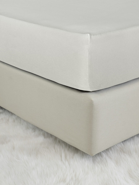 Nima Σεντόνι Ημίδιπλο Βαμβακερό με Λάστιχο 120x200+40 Tender Oat Beige
