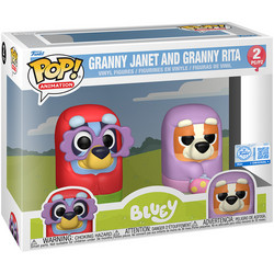 Funko Pop! Animation Bluey 2-Pack Granny Janet and Granny Rita Special Edition