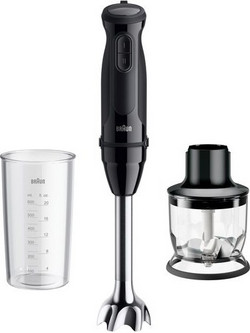 Braun MQ30201MBK Ραβδομπλέντερ με Ανοξείδωτη Ράβδο 750W