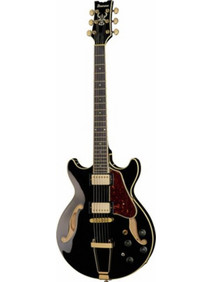 Ibanez AMH90 Ηλεκτρική Κιθάρα Semi-Hollow με Μαγνήτες HH & Ταστιέρα Ebony Black