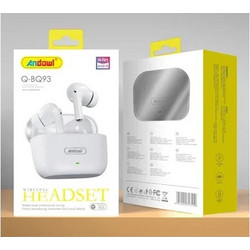 Andowl Q-BQ93 Ακουστικά Bluetooth In Ear White