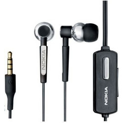 Nokia WH700 120302-0026 Handsfree In-Ear 3.5mm Black