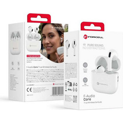 Forcell Core Ακουστικά Bluetooth In Ear White