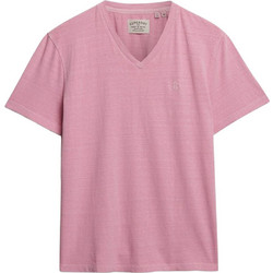 Superdry Ανδρικό Αθλητικό T-Shirt Ροζ M1012391A-MBO