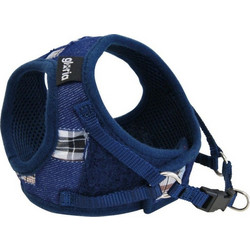 Gloria Pets Jeans Σαμαράκι Σκύλου Γιλέκο Μπλε XS
