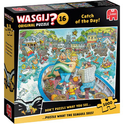 Puzzle Jumbo Wasgij Original 16 Catch of the day 1000 Κομμάτια