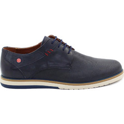 Robinson Ανδρικά Σκαρπίνια Derby Δερμάτινα Navy Μπλε 66711