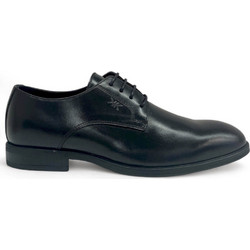 Kricket Ανδρικά Σκαρπίνια Derby Δερμάτινα Μαύρα 25XT-6030