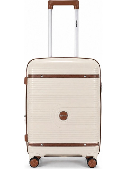 Benzi BZ5900 Βαλίτσα Καμπίνας 55x27x20cm με 4 Ρόδες Μπεζ