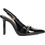 Migato Γόβες Slingback Λουστρίνι με Τακούνι Στιλέτο Μαύρες 100048882-014