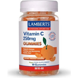 Lamberts Vitamin C 250mg Tangerine 60 Ζελεδάκια