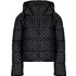 Guess Daisy Γυναικείο Μπουφάν Χειμωνιάτικο Puffer Μακρύ Μαύρο W6BL56W4195-JBLK