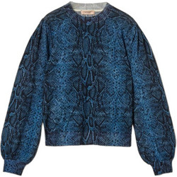 TWINSET Γυναικεία Πλεκτή Μπλούζα Navy Μπλε 262TT3410-14140