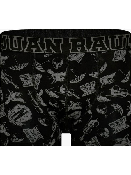 Juan Raul Rock Skull Ανδρικό Μποξεράκι Μαύρο JR505