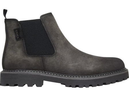 S.Oliver Ανδρικά Chelsea Μποτάκια Suede Μαύρα 2183501.9999