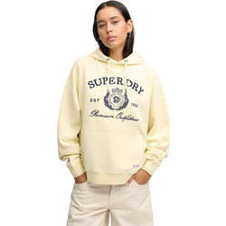 Superdry Γυναικείο Αθλητικό Φούτερ με Κουκούλα Κίτρινο W2012575A-M8C