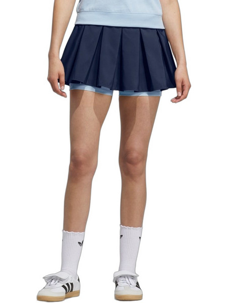 Adidas Μίνι Φούστα Υφασμάτινη Σορτς Navy Μπλε Γαλάζια KU0501