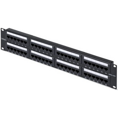 StarTech CPANEL48 Ethernet Patch Panel Keystone Rack 2U 48 Θυρών Cat.6