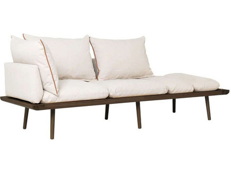 Umage Dark Oak-Sand Γωνιακός Καναπές Λευκός 231x74x40cm 5750C723-02