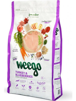 Weego Light & Senior with Turkey & Blueberries 3kg