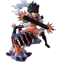 Bandai One Piece Figuarts Zero Extra Battle Monkey D. Luffy Gear 4 Snake Man King Cobra 21cm