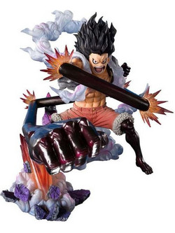 Bandai One Piece Figuarts Zero Extra Battle Monkey D. Luffy Gear 4 Snake Man King Cobra 21cm