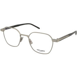 Saint Laurent SL883 005 Γυναικείος Σκελετός Γυαλιών Οράσεως Μεταλλικός Ασημί