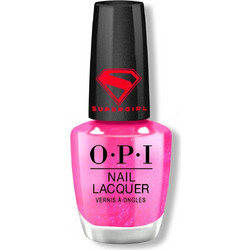 OPI Supergirl Power Up Pink Gloss Βερνίκι Νυχιών 15ml