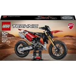 Lego Technic Ducati Desmo450 MX Factory Motorcycle για 10+ Ετών