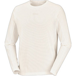 Salomon New SHAKEout Core Graphic Men's Long Sleeve Ανδρικό Αθλητικό T-Shirt Μπεζ LC2947800