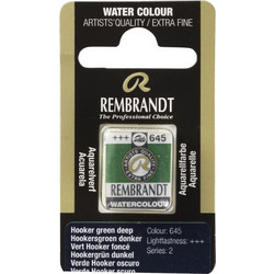 Royal Talens Rembrandt 645 Hooker Green Deep Νερομπογιά 05866451