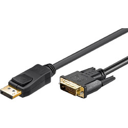 Microconnect Καλώδιο DisplayPort 1.2 to DVI Male 5m Black DP-DVI-MM-500