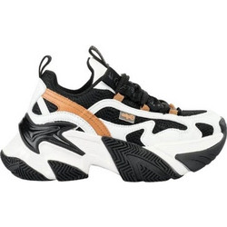 Buffalo Fion One Γυναικεία Sneakers Chunky Μαύρα Λευκά BUFPD00016370