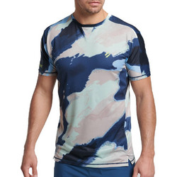 Superdry Ανδρικό Αθλητικό T-Shirt Μπλε MS311332A-6TC