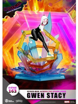 Beast Kingdom Marvel D-Stage Spider-Man Across The Spider-Verse Diorama Gwen Stacy 15cm