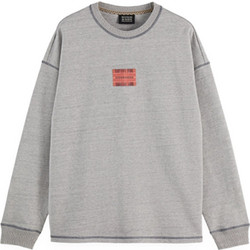 Scotch & Soda Ανδρικό Φούτερ Γκρι 181533-030