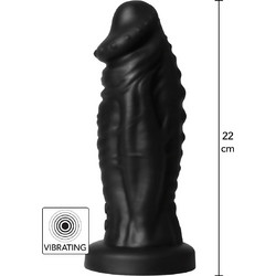 Hidden Desire Extreme Devil Monster Ρεαλιστικός Δονητής 22cm Μαύρος