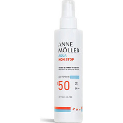 Anne Moller Aqua Non Stop Αντηλιακό Spray Σώματος SPF50+ 175ml